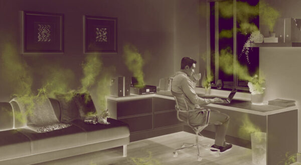 без свежего воздуха